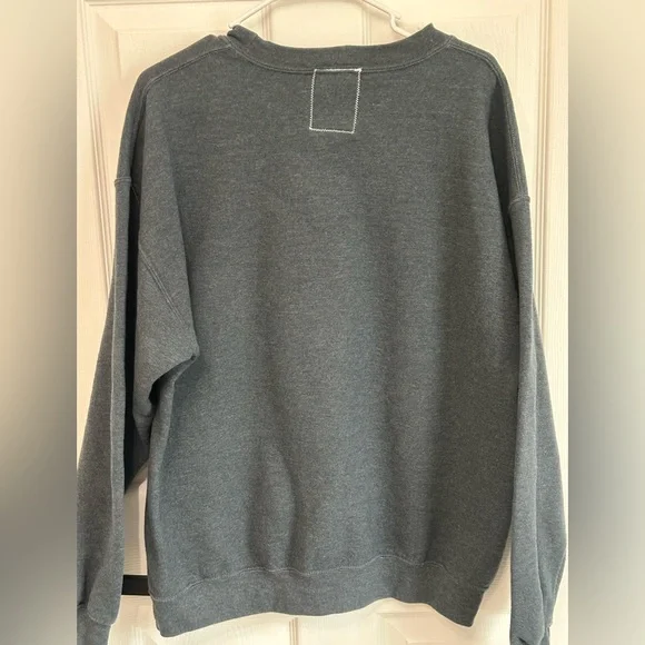 Riot Society Unisex Sweatshirt Gray Fleece Indian Bear Suglasses and Mug Size L - Picture 5 of 6